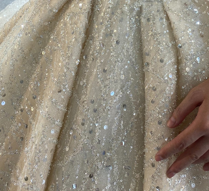 Diamond Dust Wedding Gown – Nines and Dimes